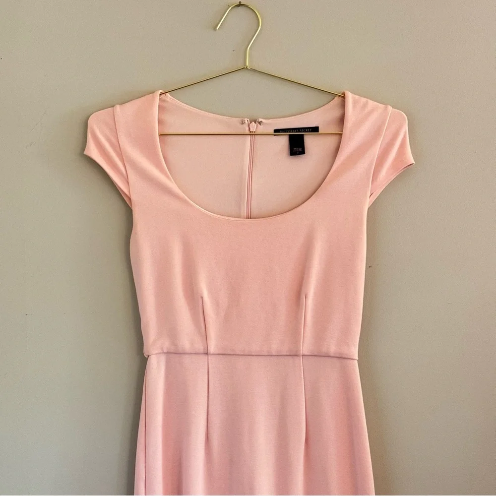 Victoria's Secret International Modal Rayon Blush Pink Scoopneck Dress size 2 💞 - Picture 5 of 5